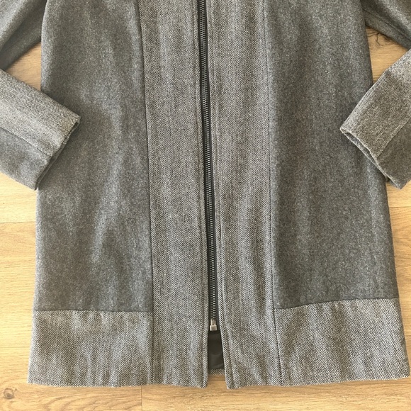 Wells Grace Women’s Wool Blend Herringbone Jacket - Size Small- EUC - Picture 5 of 10